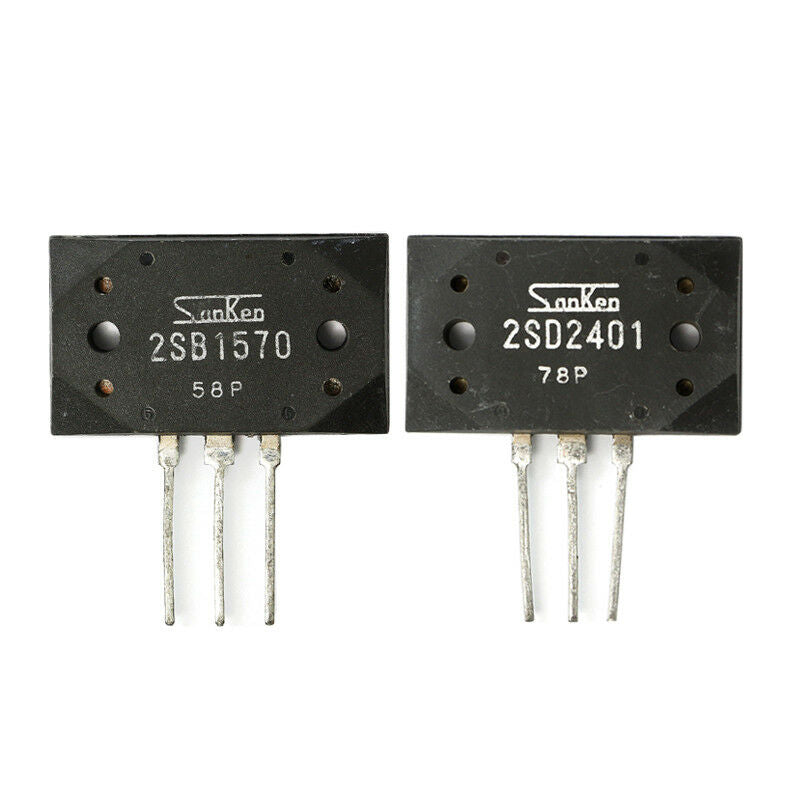 1 Pair of 2SD2401 2SB1570 Package:MT-200
