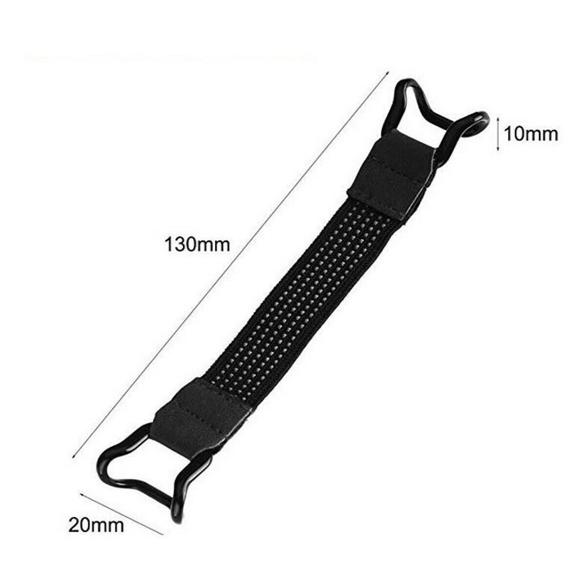 2PCS Universal Mobile Phone Pad Holder Finger Grip Elastic Bracket Strap Black