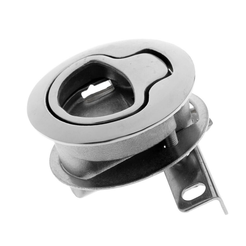 Stainless Steel Marine Boat Slam Latch Flush Boat Hatch Lift Ring Handle