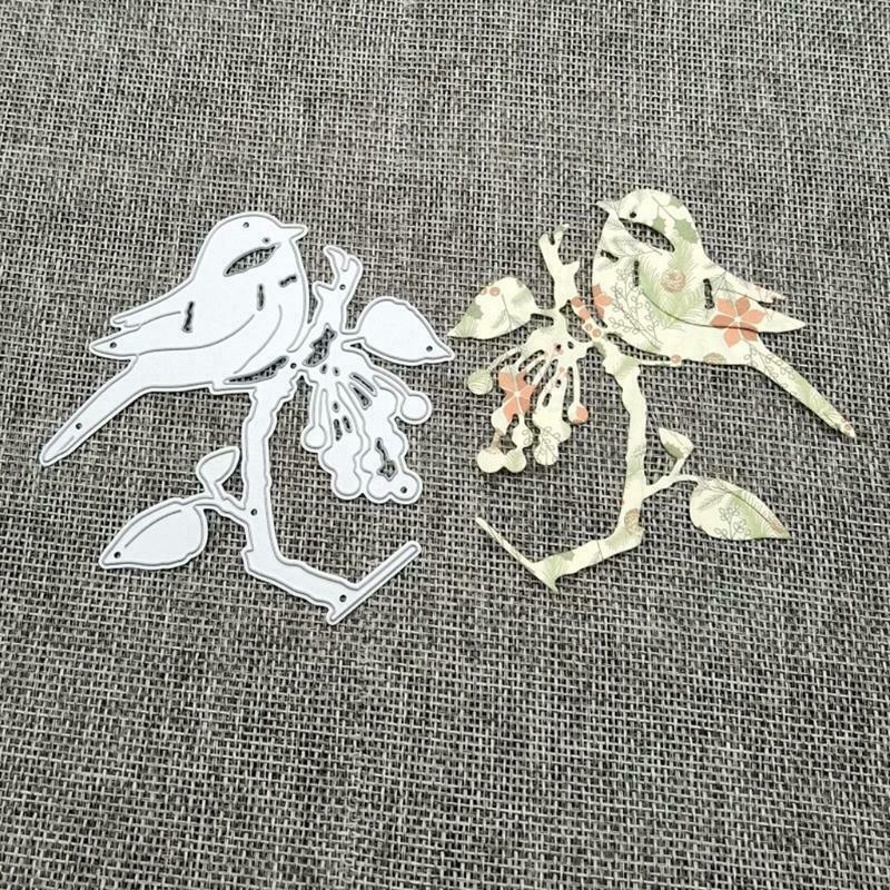 Lovely Bird Metal Cutting Dies Stencil DIY Scrapbook Album Paper Card Template