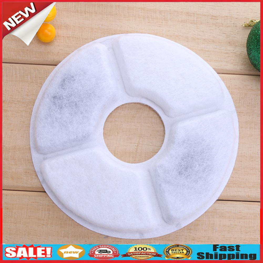 4pcs Pet Fountain Automatic Water Dispenser Activated Carbon Filters Pads @