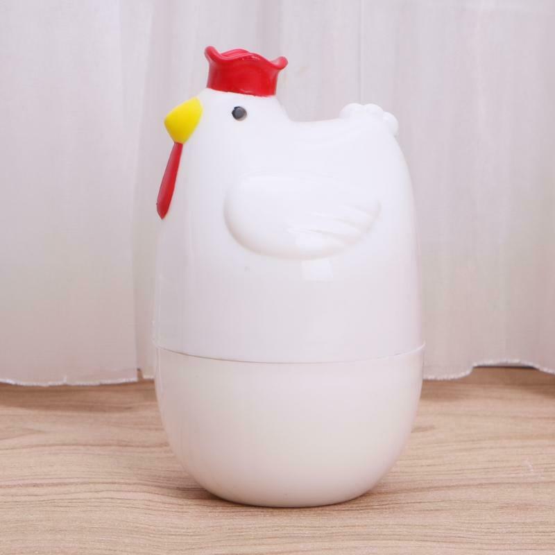 Home Chicken Shaped Microwave One Egg Boiler Cooker Kitchen Cooking Appliance