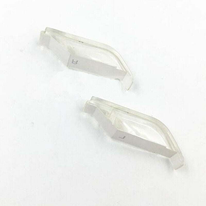 Clear white L/R Left Right Button Key Replacement Parts for Sony PSP 1000