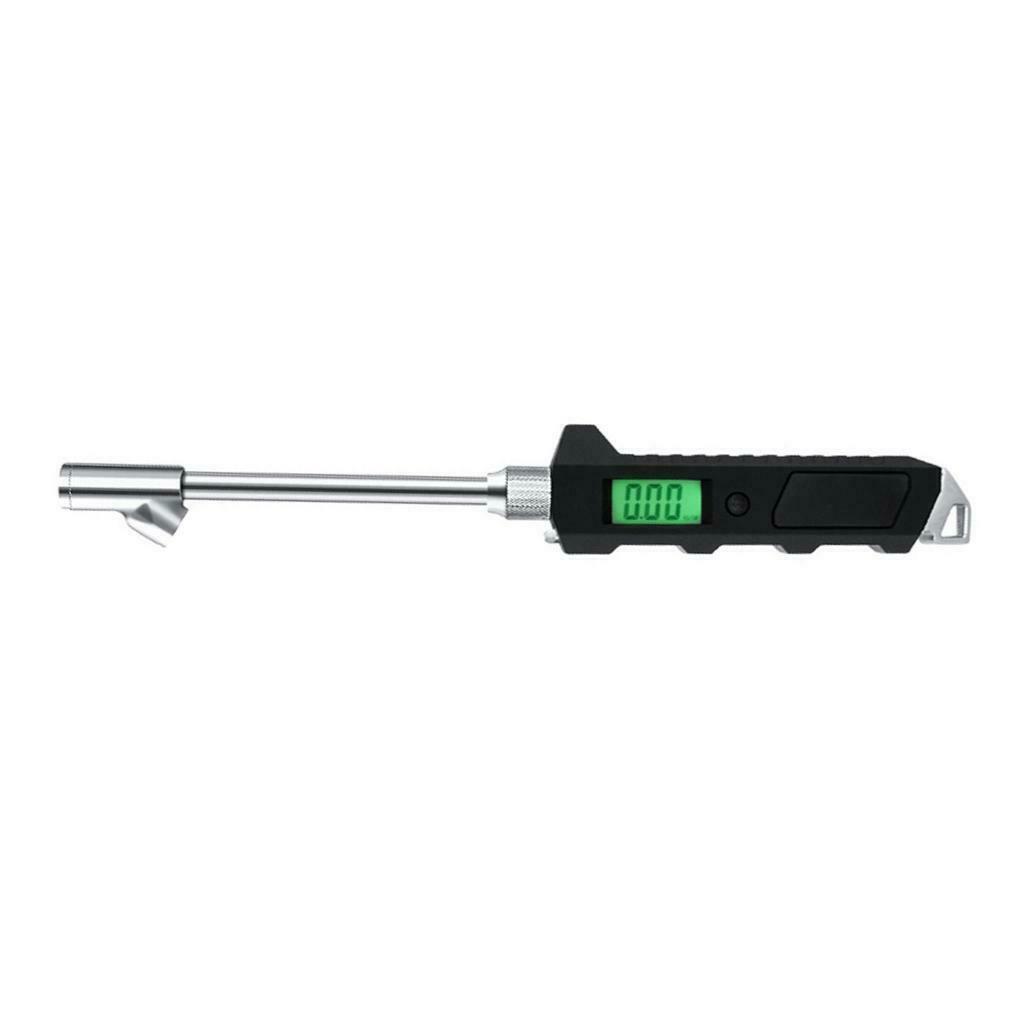 Heavy Duty Digital Tire Pressure Gauge Meter 0-230 PSI Stainless Steel Dual Head