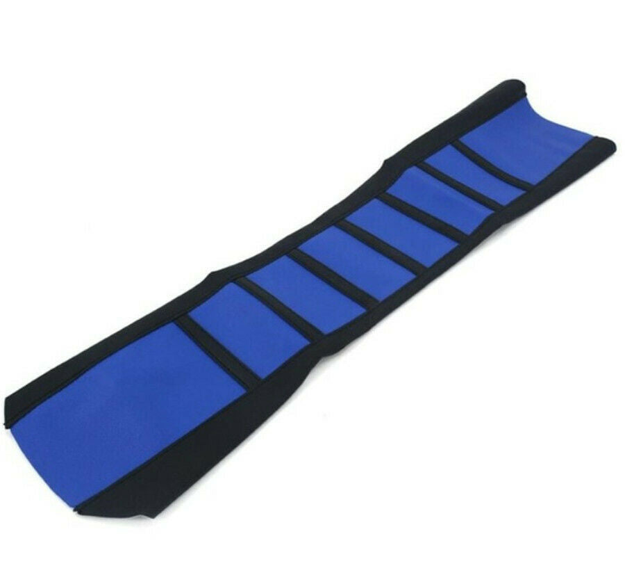 Universal Leather Gripper Soft Rubber Seat Cover For Motorcycle Dirt Bike Seat