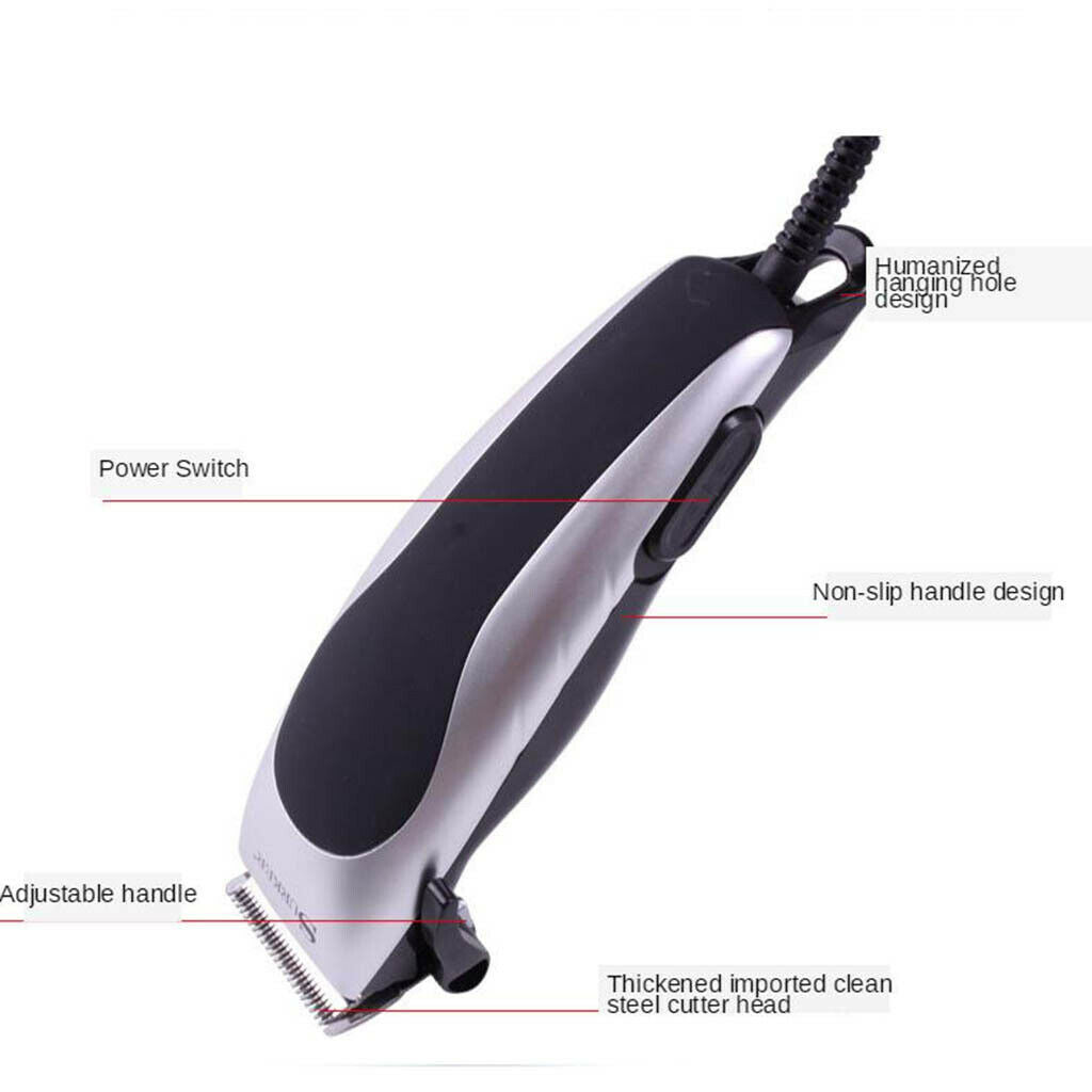 Electric Hair Clippers Razor Shaver for Men Kids Black Men's Grooming Kit