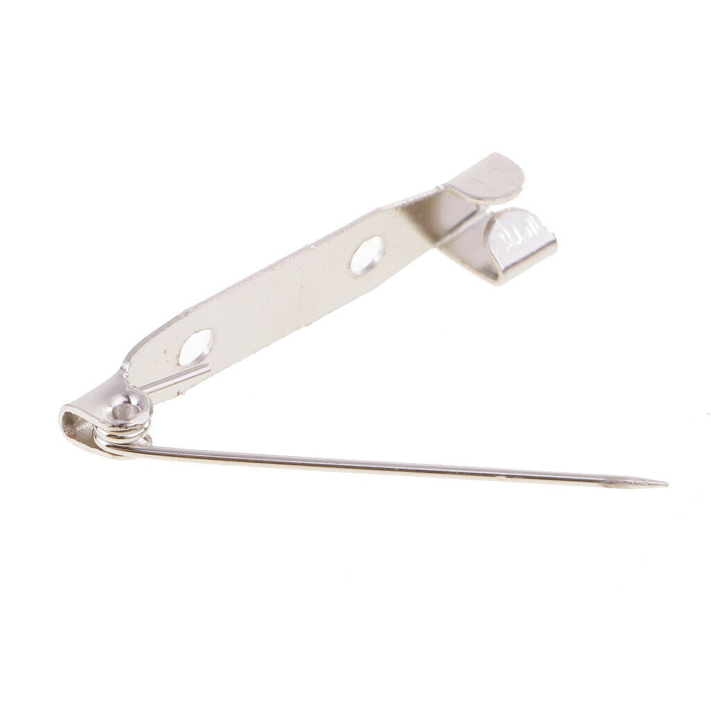 200 Pieces Metal Bar Pins Brooches for Jewelry Making Crafts Findings 2cm