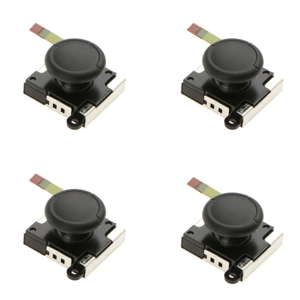4PC L+R Analog Joystick Analog Rocker Thumb Stick Unit for Nintendo Switch