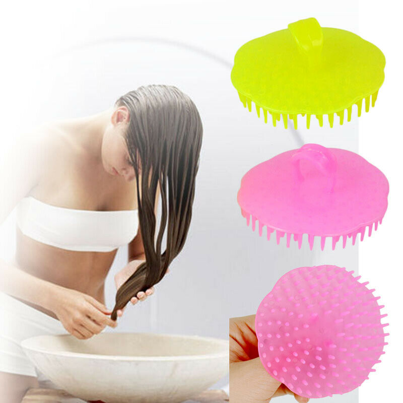 1Pcs Shampoo Head Scalp Shower Body Washing Hair Massage Massager Brush Comb