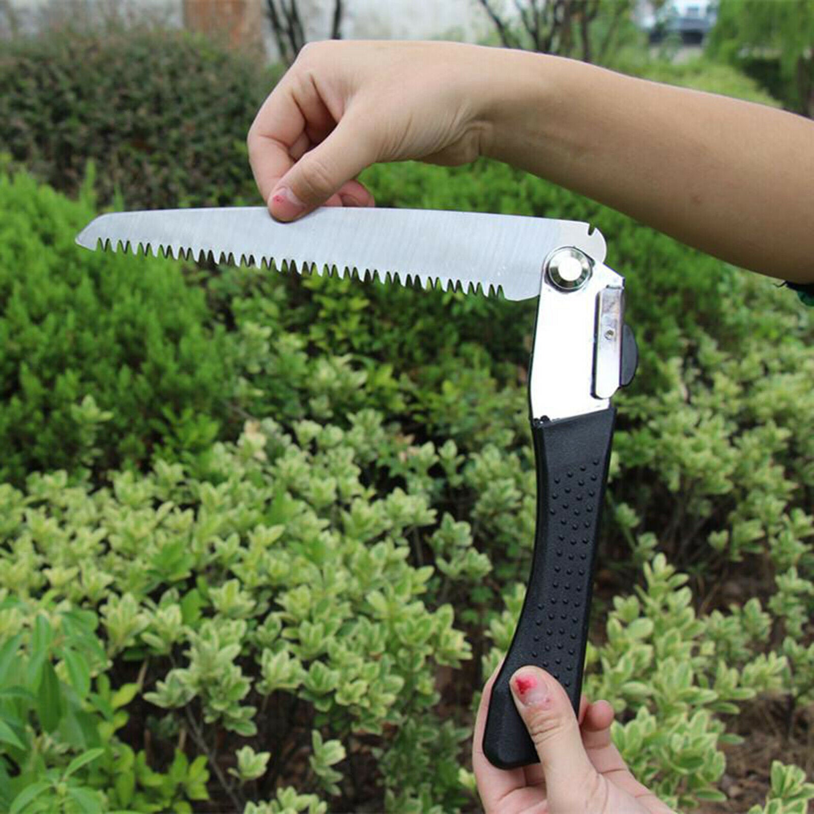 Heavy Duty Steel Pruning Saw with 9" Saw Blade Perfect for Shrubs Household
