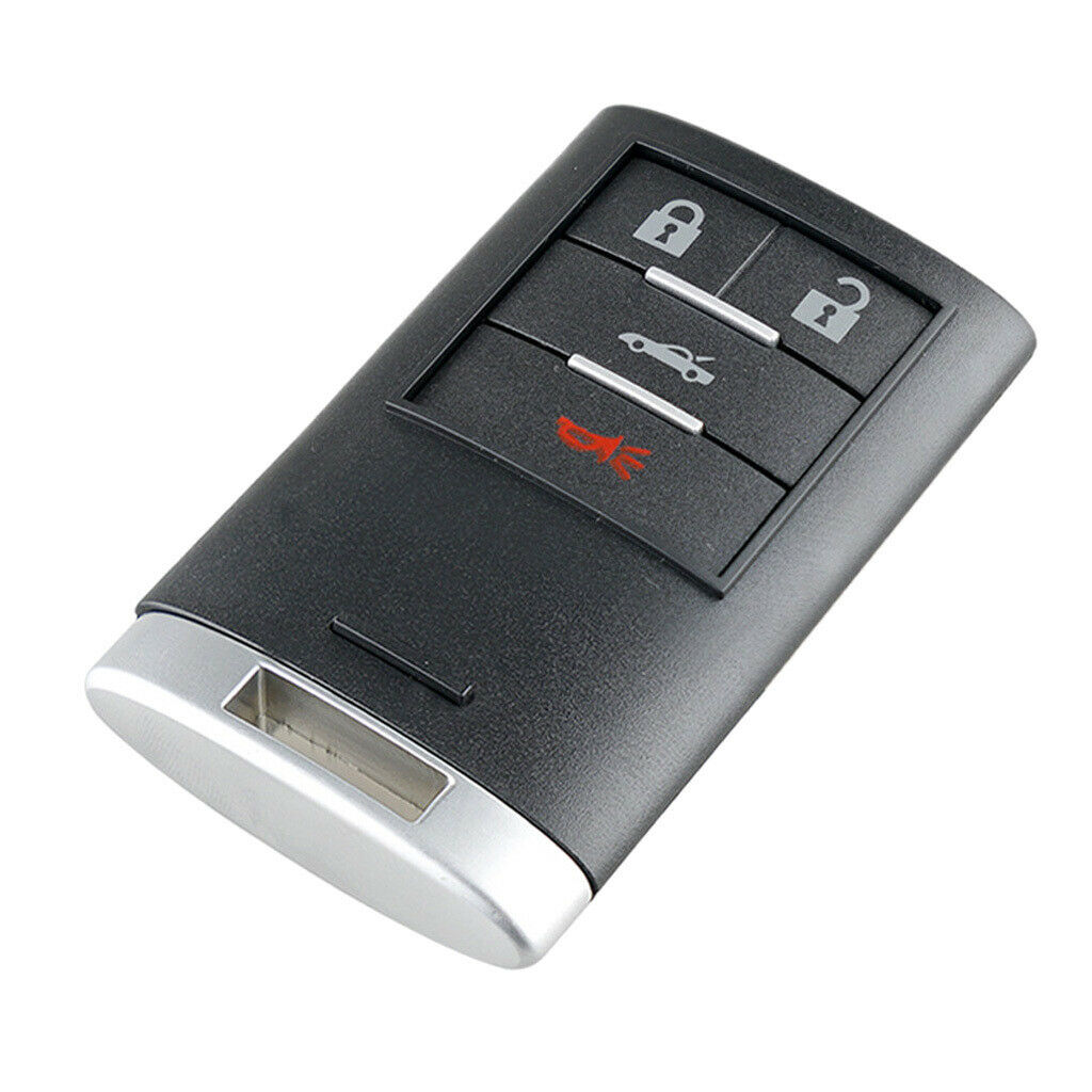 4-Button ABS Plastic Key Shell For Cadillac XLR 2008 2009