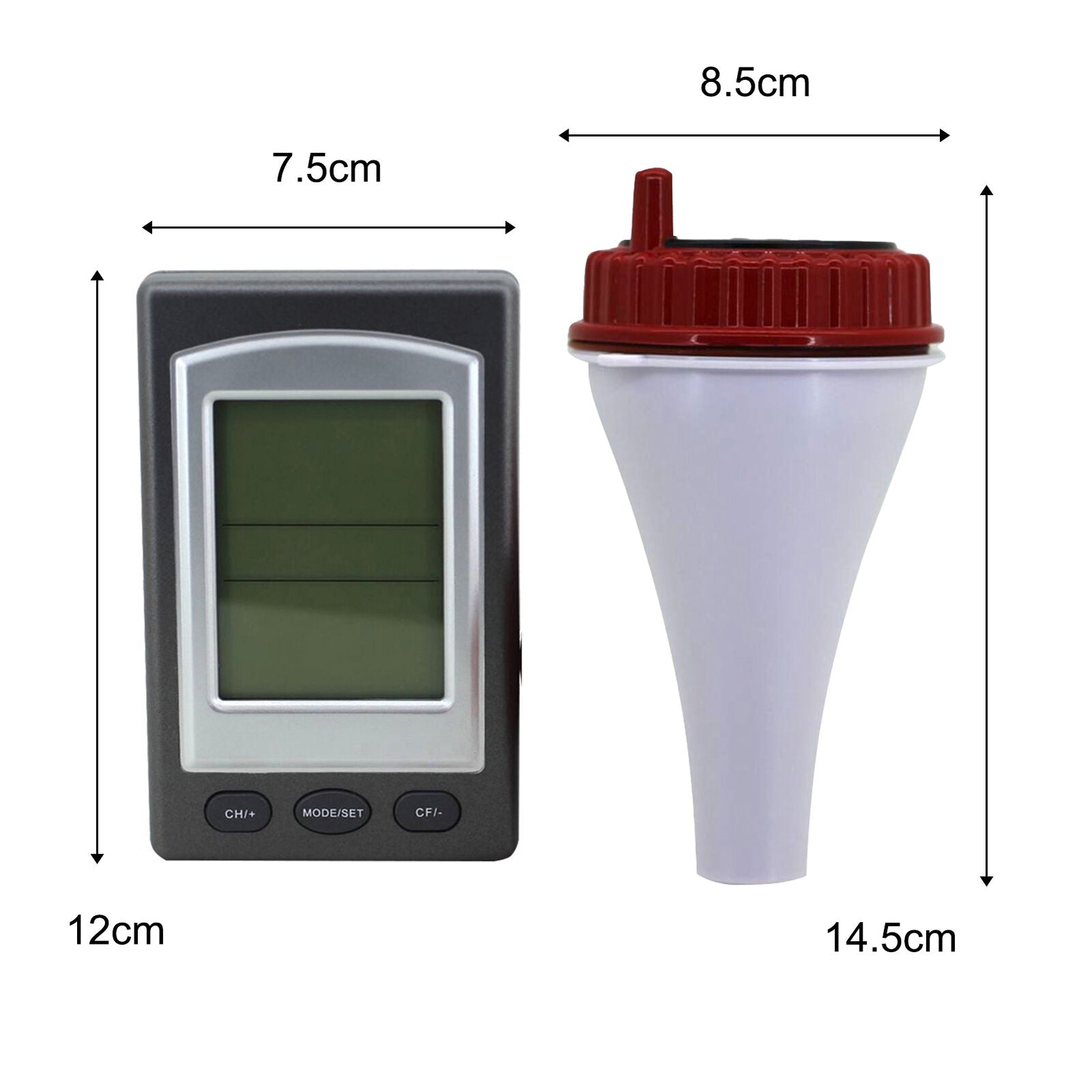 Thermometer Solar Long Life Span Plastic Fashion for Hot Tubs
