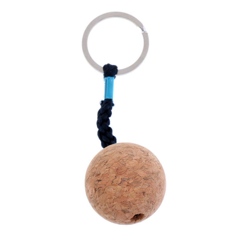Safe Floating Cork Keychain Key Ring Water Kayak Boat Sailing Boating Beach