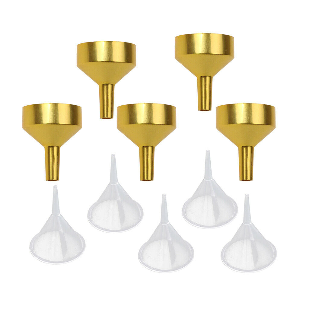 10pcs Mini Funnels For Small Top Perfume Bottle Diffuser Oil Mini