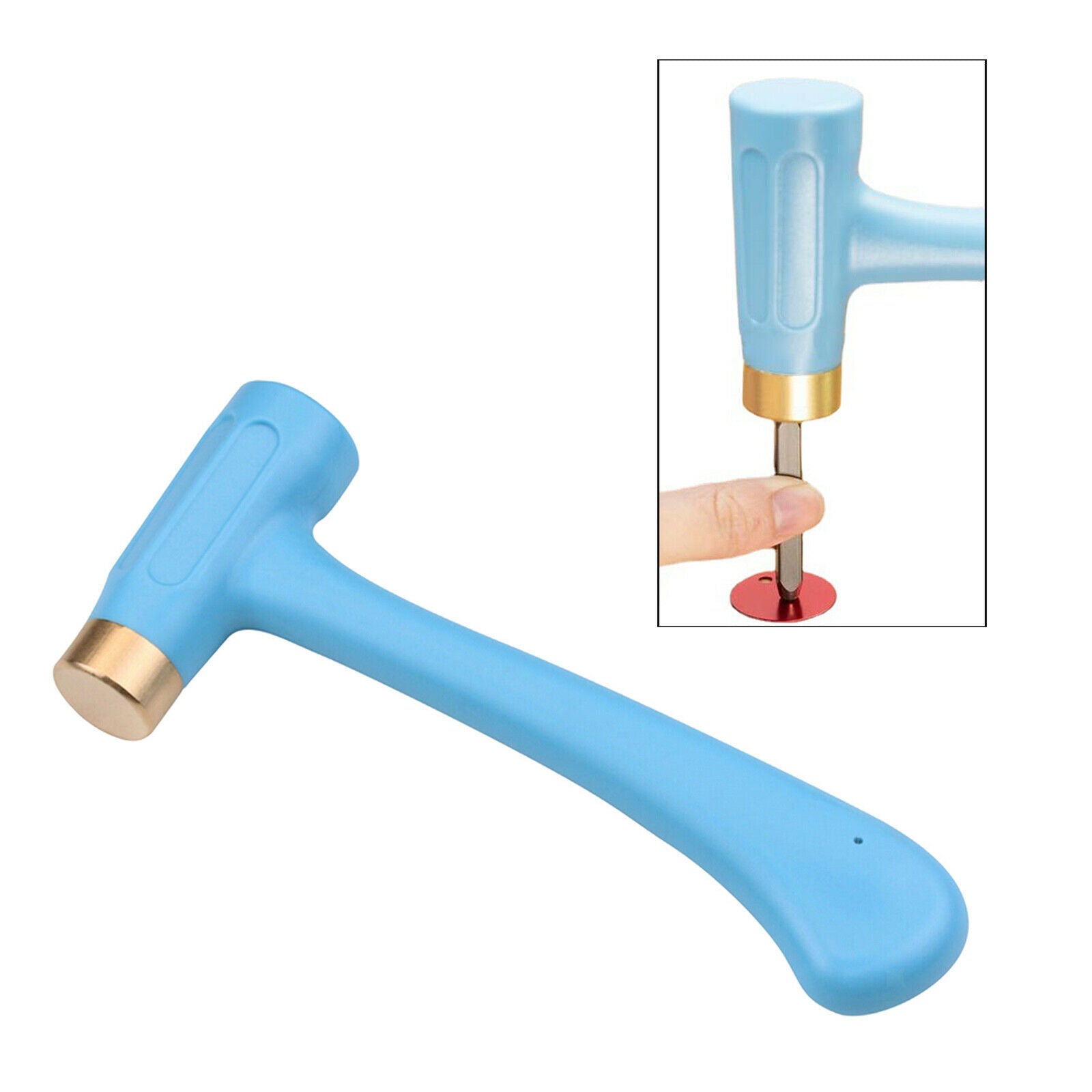 Metal Stamping Hammer for Stamping Jewelry Wood Craft Making Leather Tool