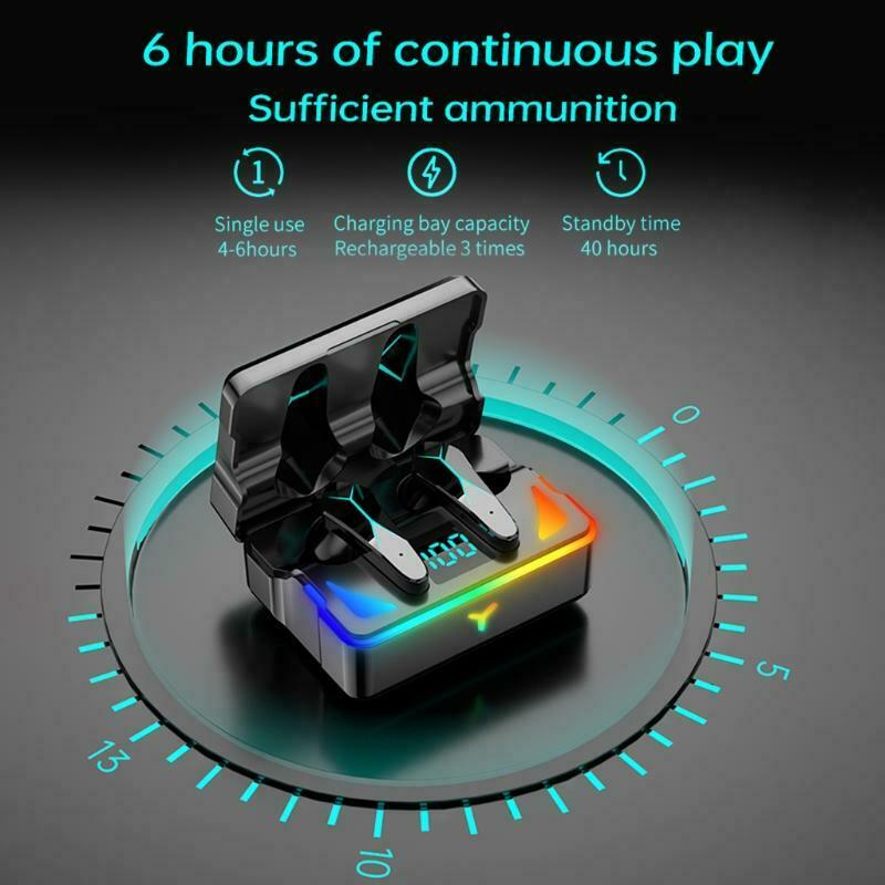 Earpieces Long-term Use Stable and Comfortable to Wear Black Colors ReChargeable