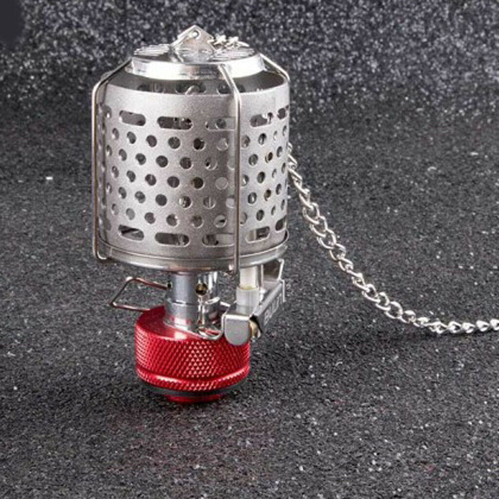 Portable Pocket Metal Camping Gas Lantern Gas Tent Lamp Light Night Lights