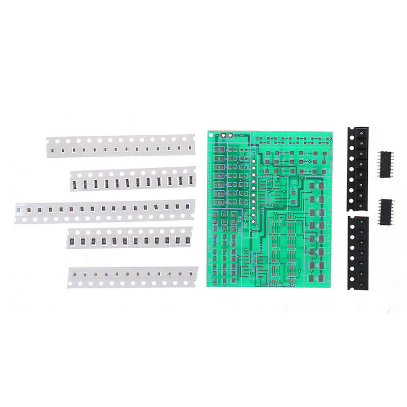 Electronic DIY Kit RGB LED Flashing Controller SMD Component Welding Pract WF