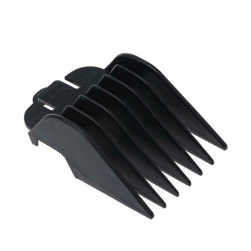 8Pcs Universal Hair Clipper Limit Comb Guide Attachment Size Barber Replacement