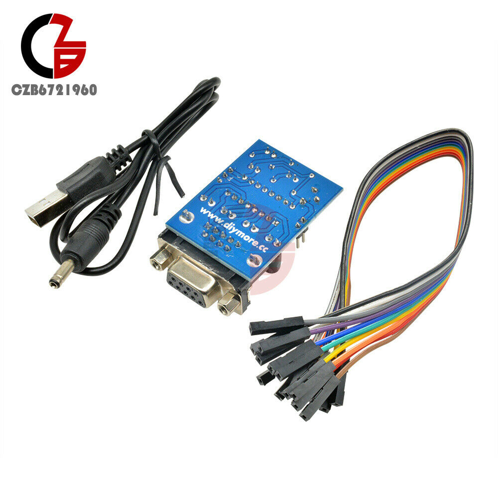 MAX232CPE Transfer Chip Atmega16 RS232 To TTL Converter Module COM Serial Board