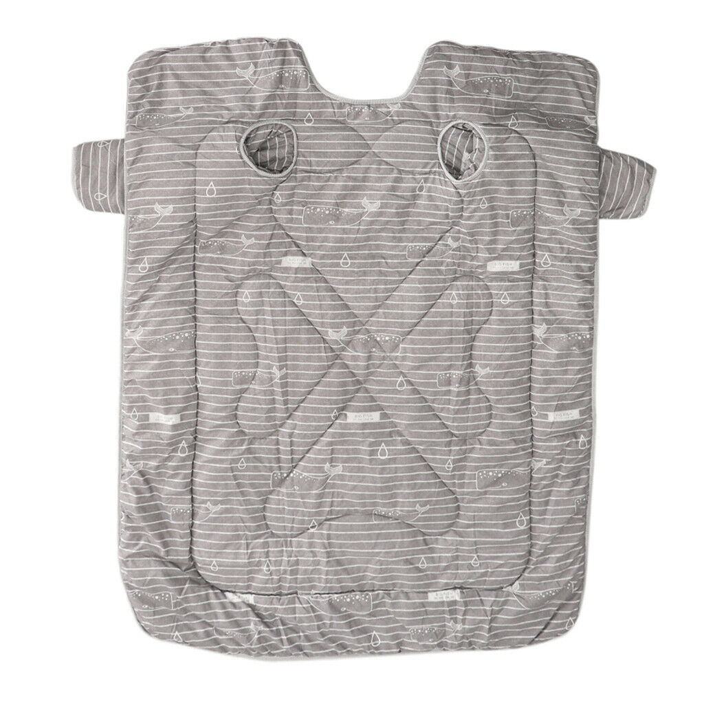 Multifunction Wearable Soft Warm Blanket with Sleeves Winter Lazy Quilt Grey