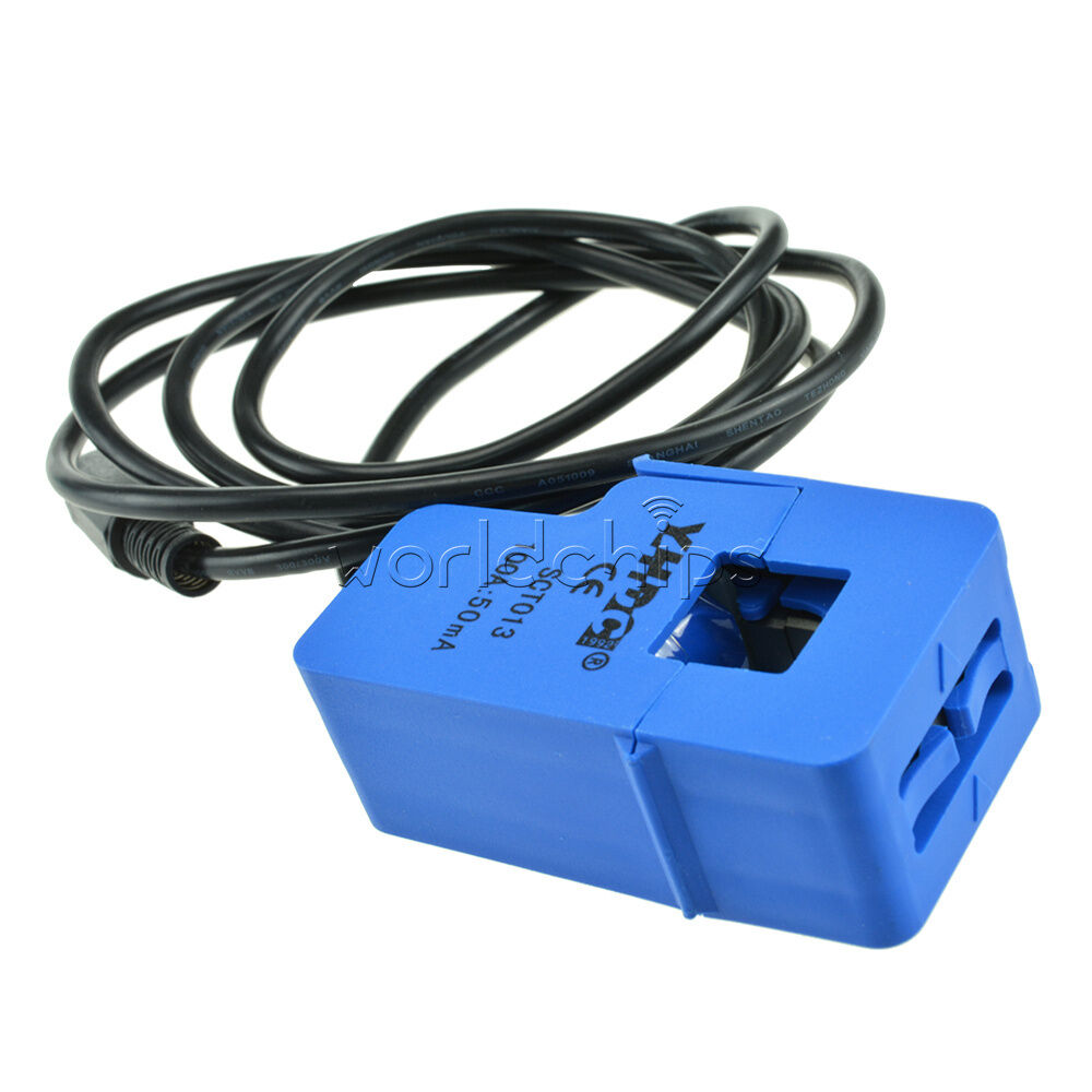 Non-invasive AC Sensor Split 0-100A Core Current Transformer SCT-013-000