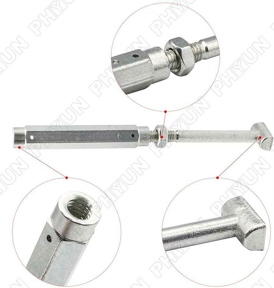 Cart Brake Equalizer Rod Set For 2004-UP Club Car GAS & Electric Precedent Golf