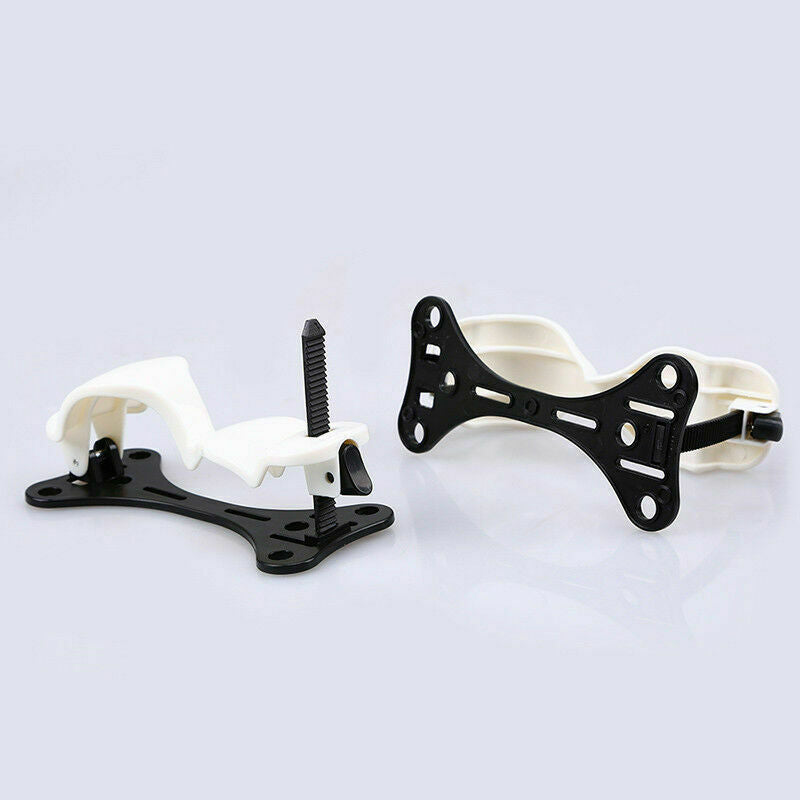 2Pcs Universal Car Rear Trunk Umbrella Hook Multi Holder Hanger Hanging White