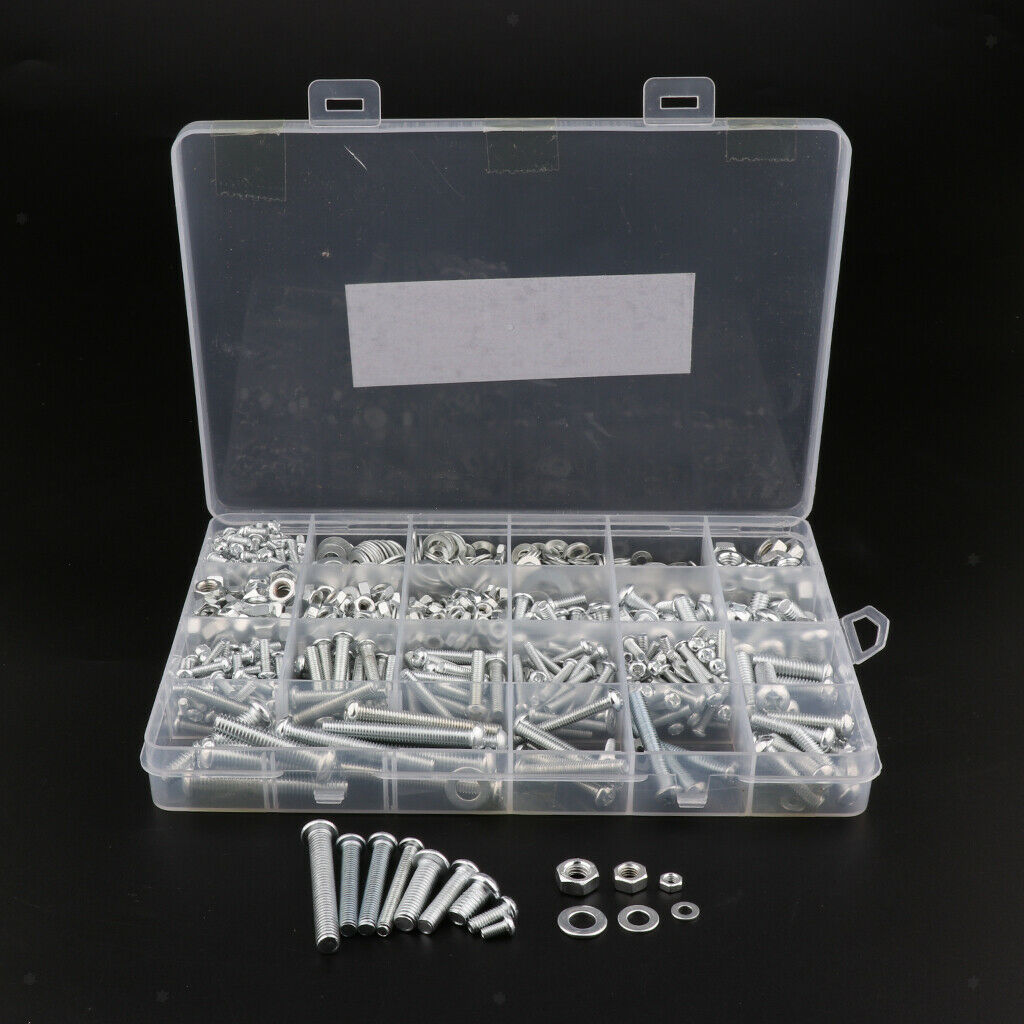 M3 4 5 6 cylinder screws with hexagon socket screws nuts
