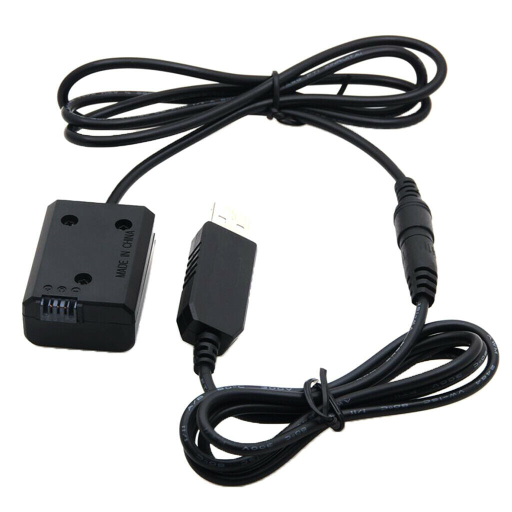 NP-FW50 Dummy Battery USB Adapter Cable for  NEX-3 5 6