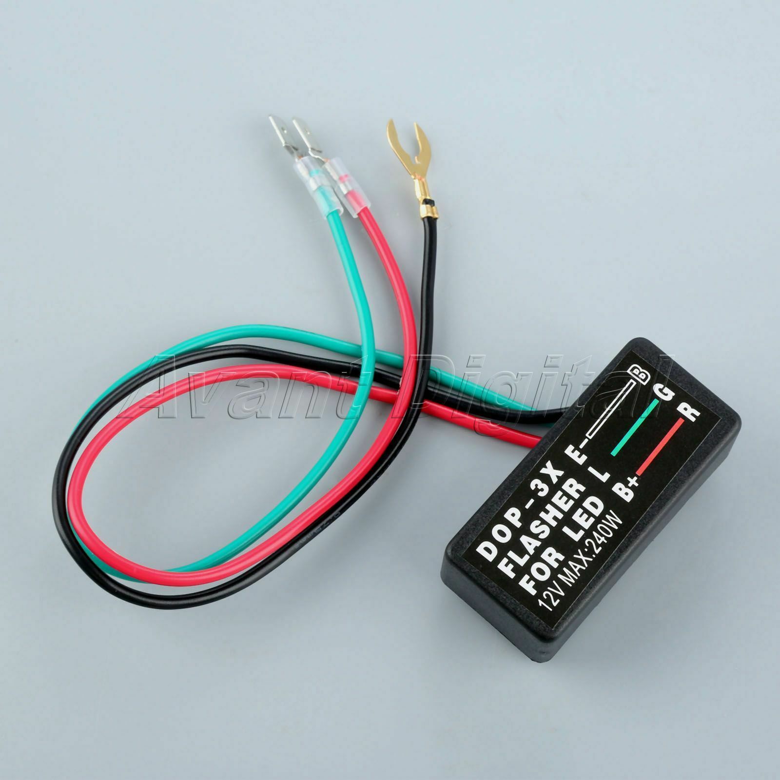 Motorcycle Blinker Relay LED Turn Signal Light Flasher for Suzuki SV1000S 2007