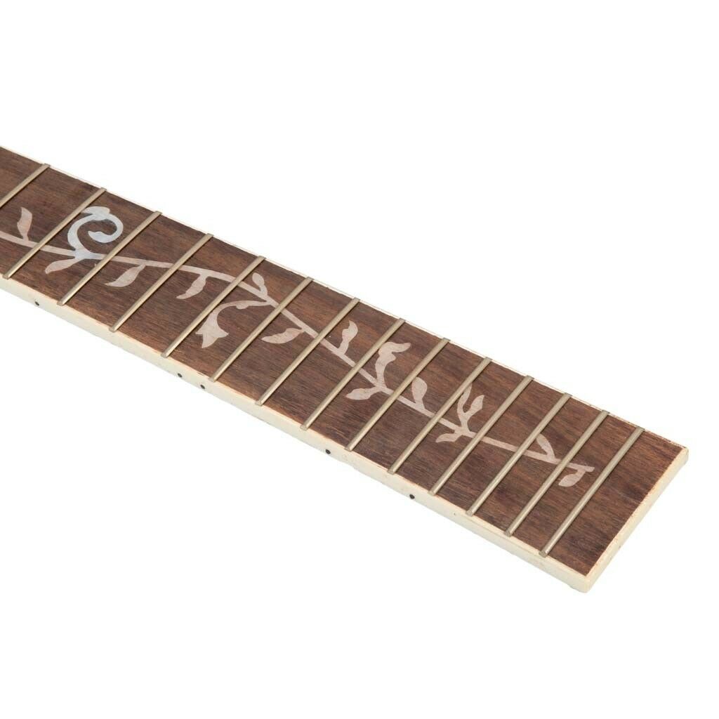 41inch Acoustic Guitar Fret Fretboard Fingerboard Fretboard Decoration Brown