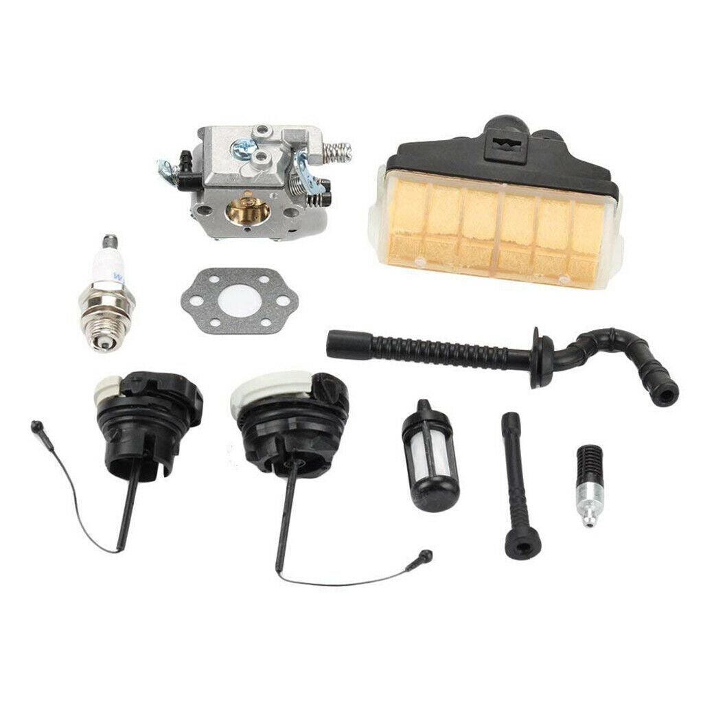 Carburetor Air Filter Fuel Oil   Hose Tube Tune Up Kit for Stihl WT286