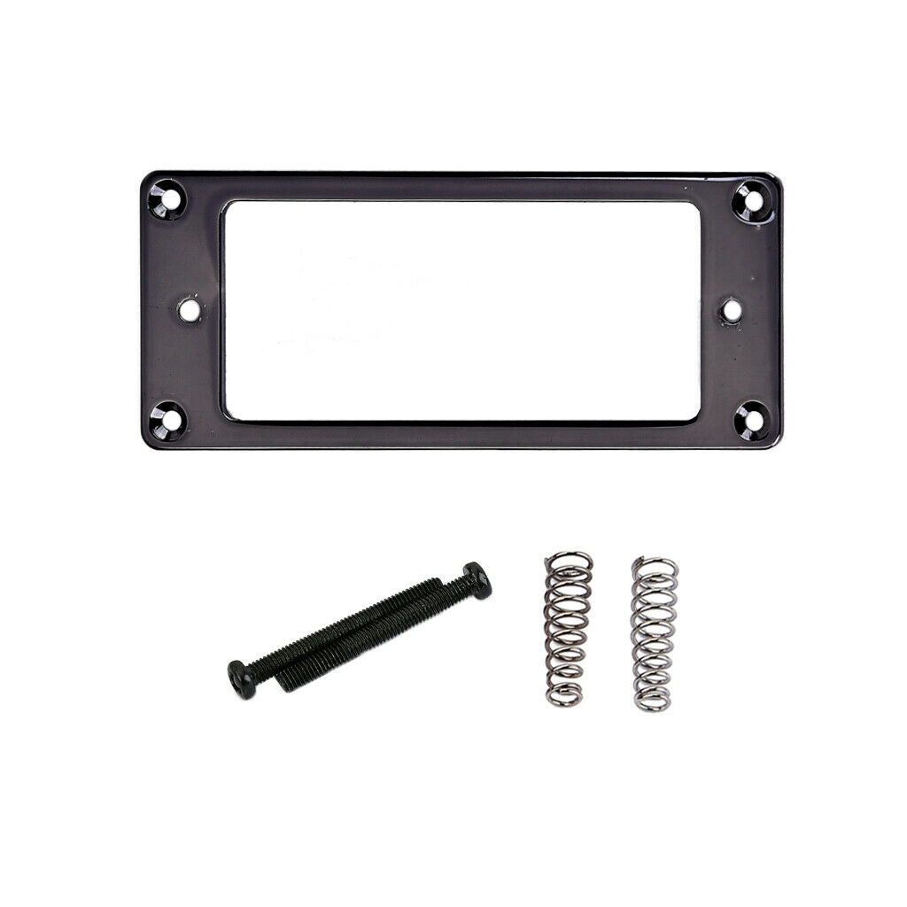 2pcs Solid Pickup Ring with Screws Rings for LP SG ST Electric Guitar Parts