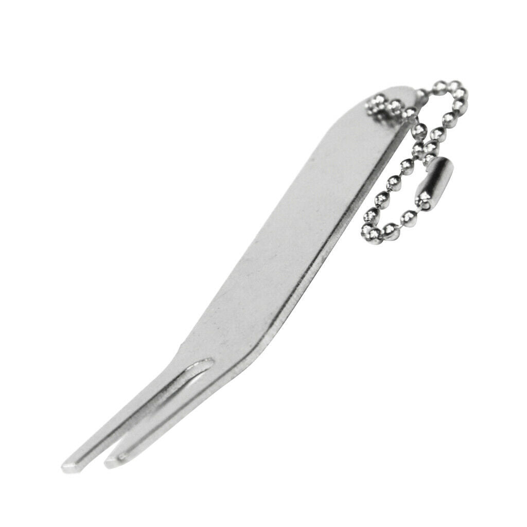 80mm Alloy for Golf Divot Repairing Curved Bent Putting Green Repair Tool