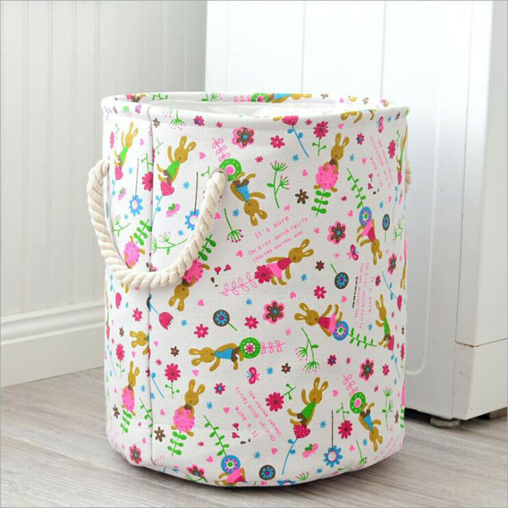 Laundry Basket Collapsible Fabric Laundry Hamper Clothes Bag Folding Washing