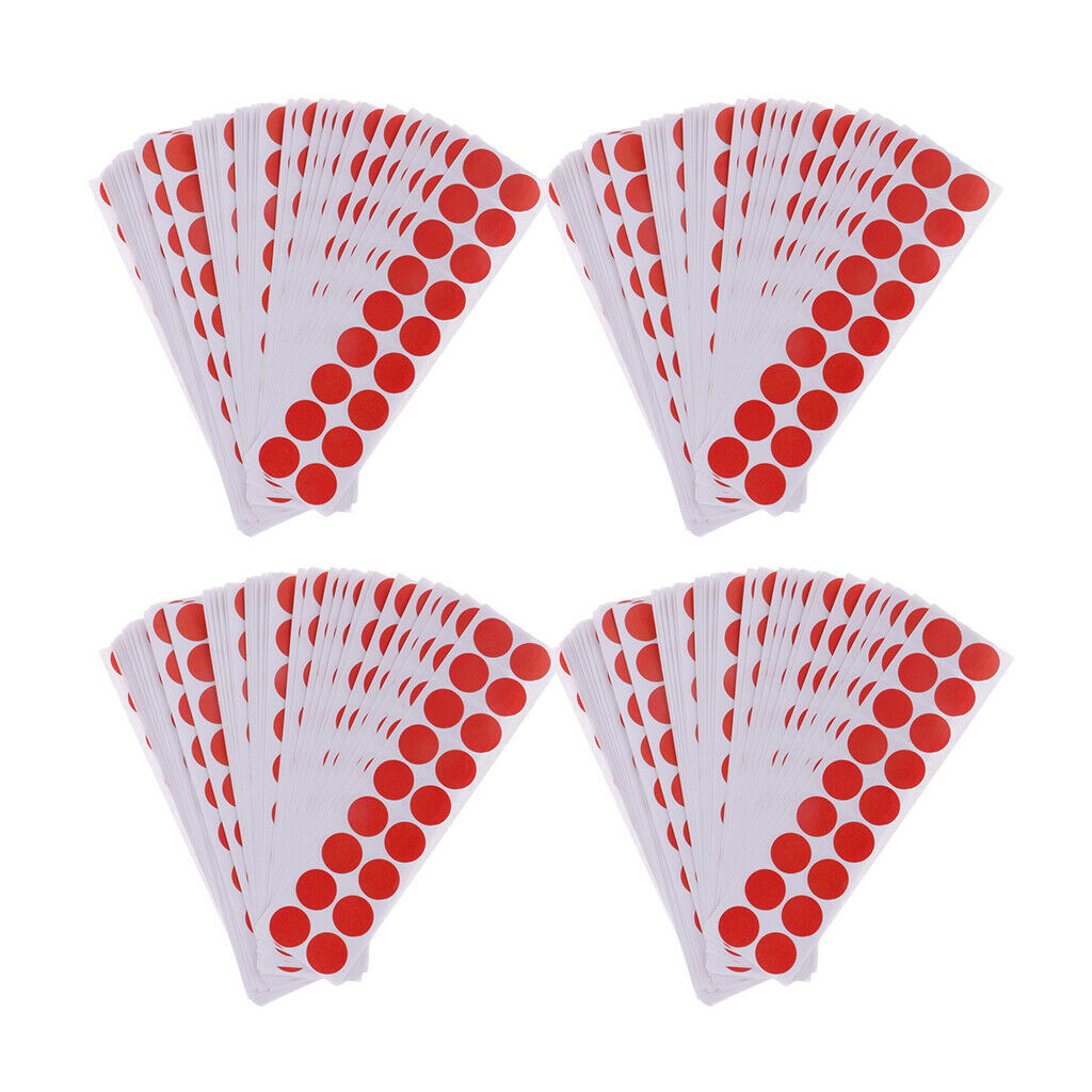 Lot 3600x Hunting Paper Archery Target Self-Adhesive Stickers 2cm Shooting