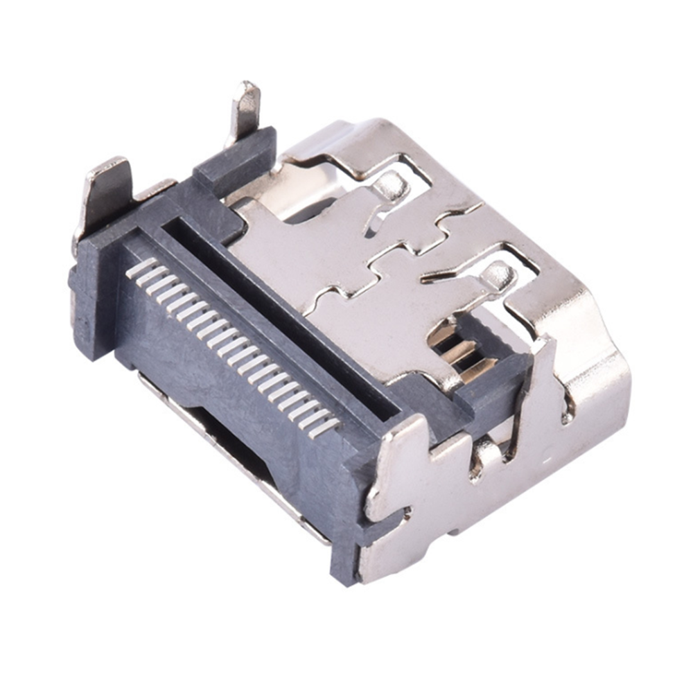 10PCS HDMI 19 PIN Female SMD SMT Seat Horizontal HDMI High Quality HD Connector