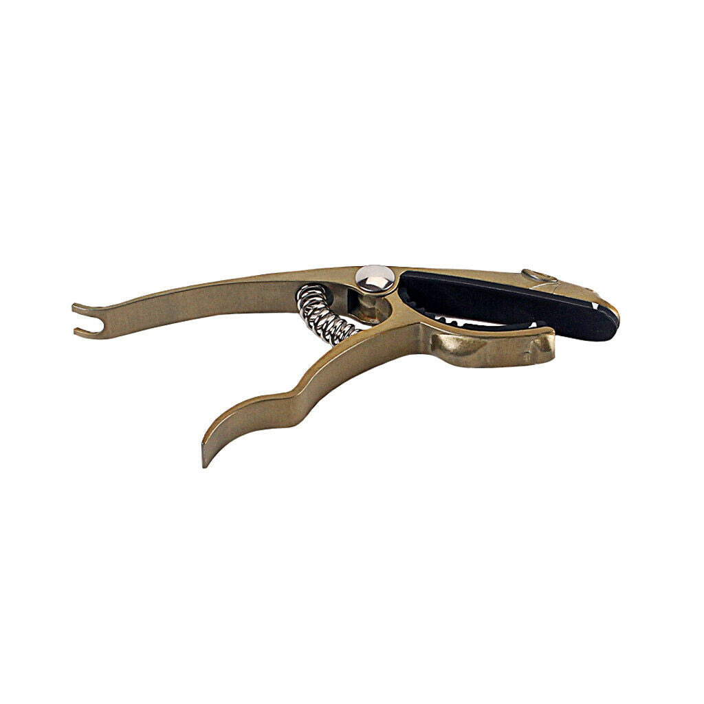 Quick Changing Guitar Capo Clamp w/ Bridge Pin Remover for Guitar Ukulele