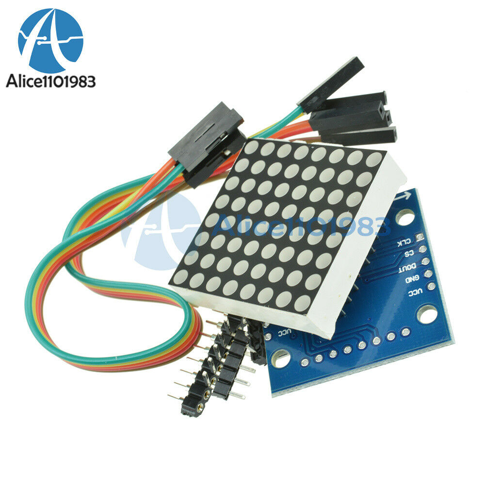 5PCS MAX7219 Dot matrix Microcontroller Module Control Display DIY Kit