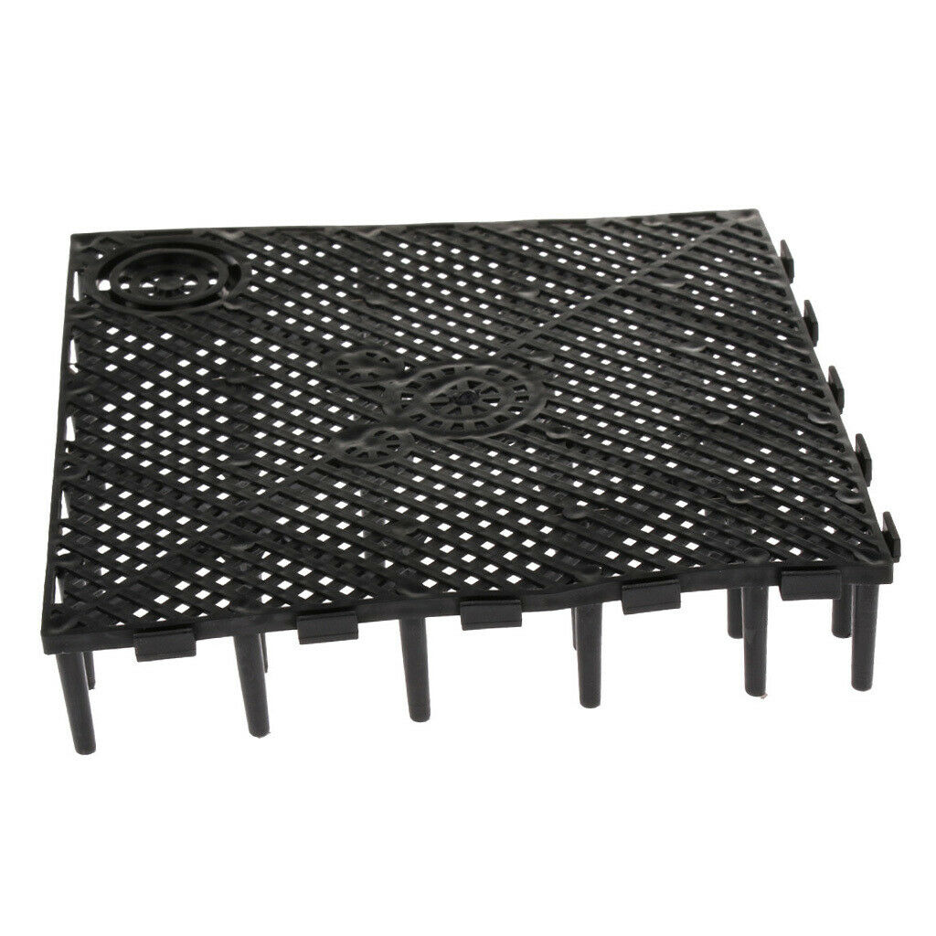 Food-Grade Plastic Aquarium Fish Tank Bottom Filter Board Plate, Pack of 20