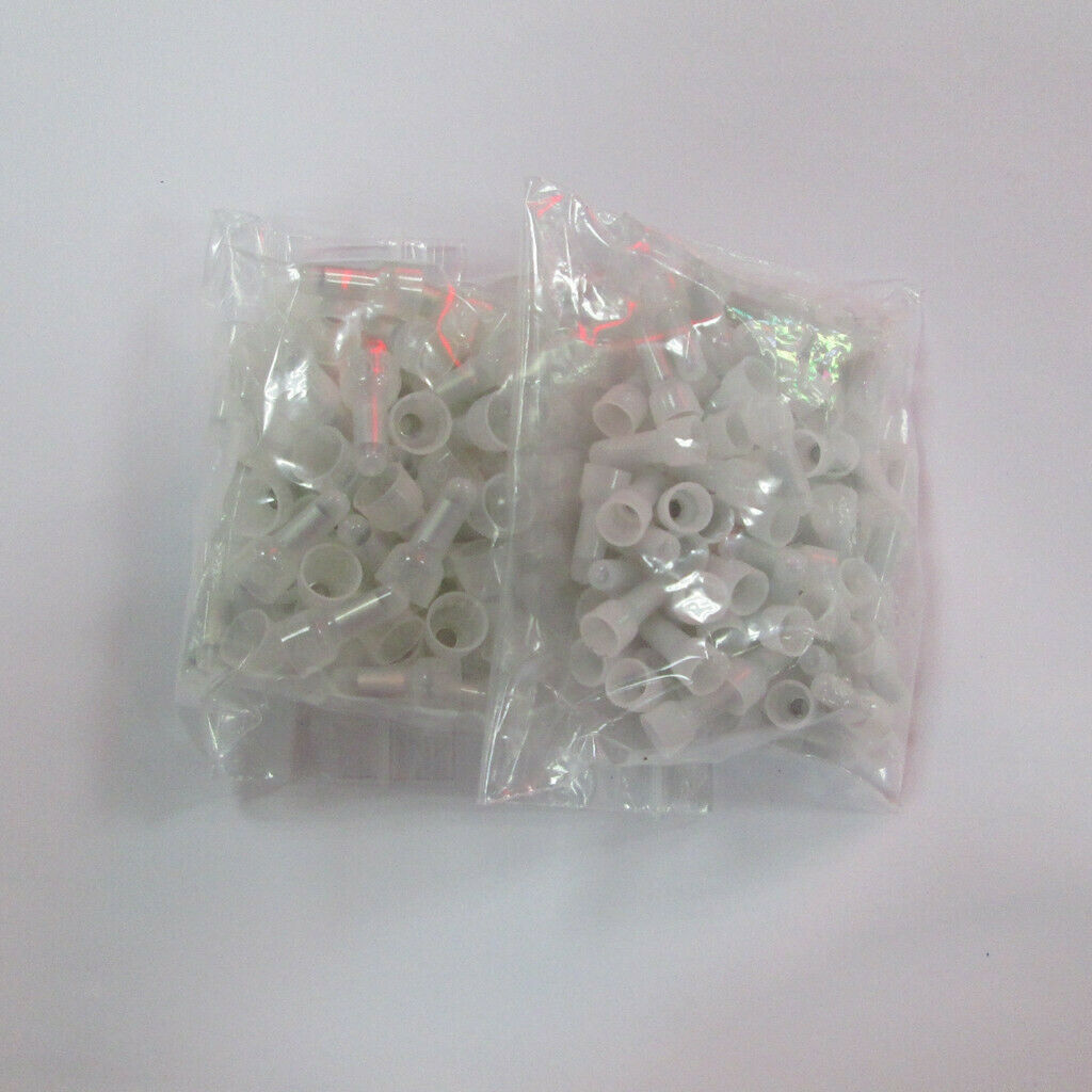 Set of 200pcs Closed End Crimp   22-18 & 22-14 AWG Wire Connector Terminal