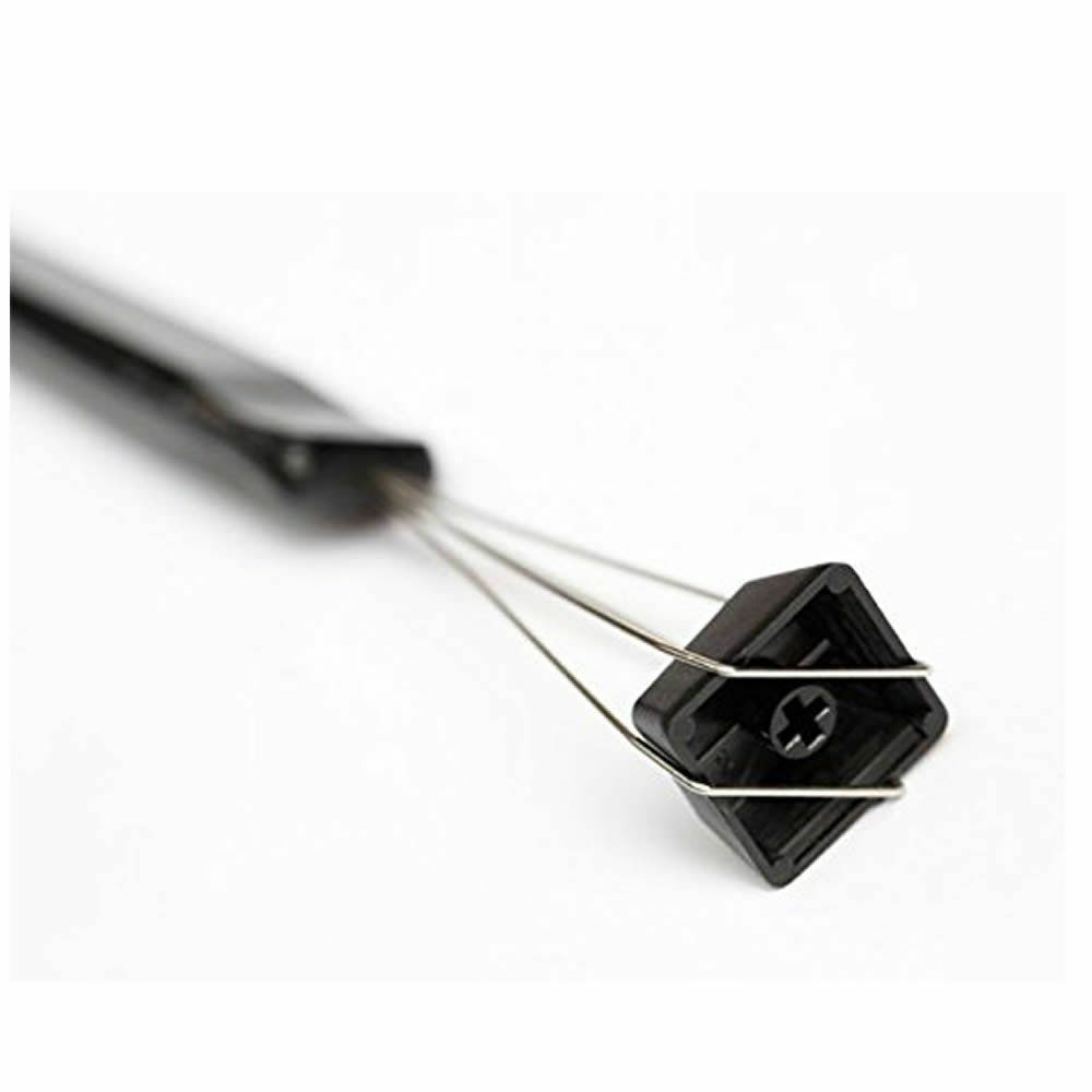 Keyboard Key Keycap Puller Key Cap Remover With Unloading Steel Cleaning Tool