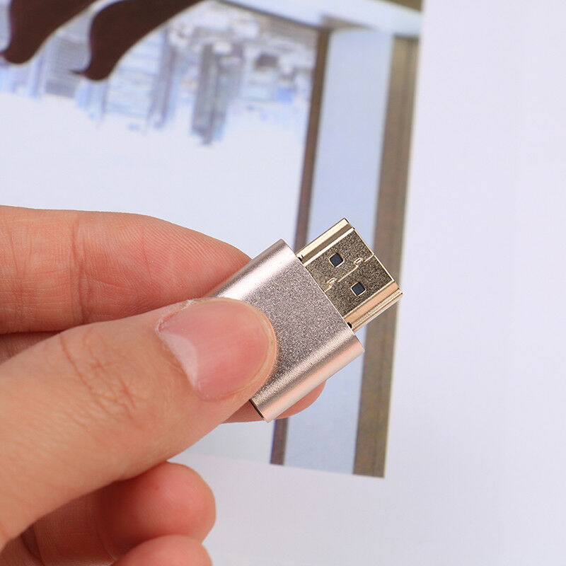 1pcs VGA Virtual Display Adapter HDMI Dummy Plug Headless Ghost Emulator Vi`. XC