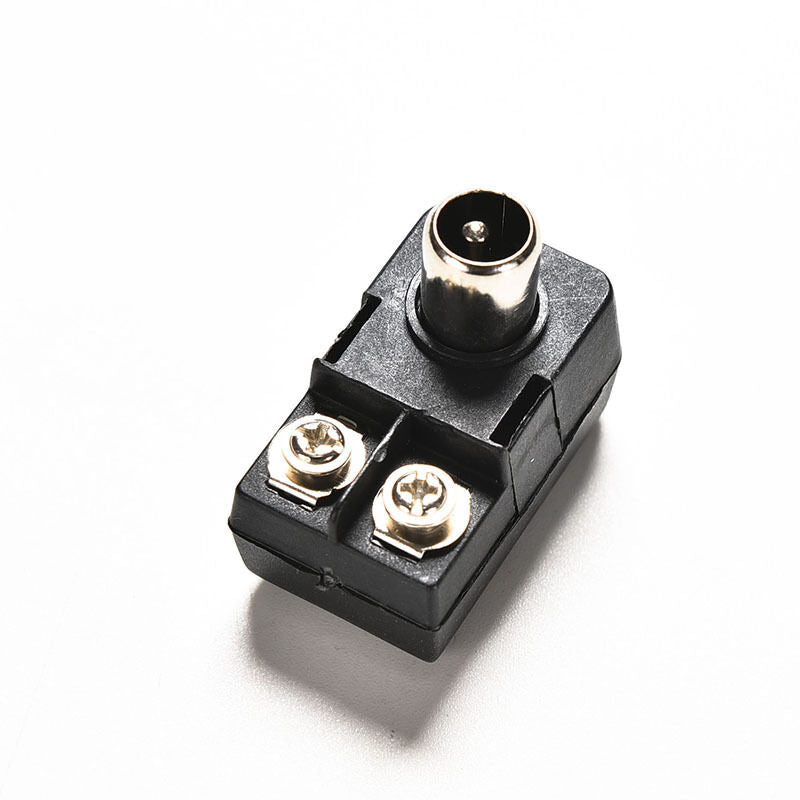2x 75 300 ohm IEC TV PAL adapter plug Antenna transformer Balun Goo.l8