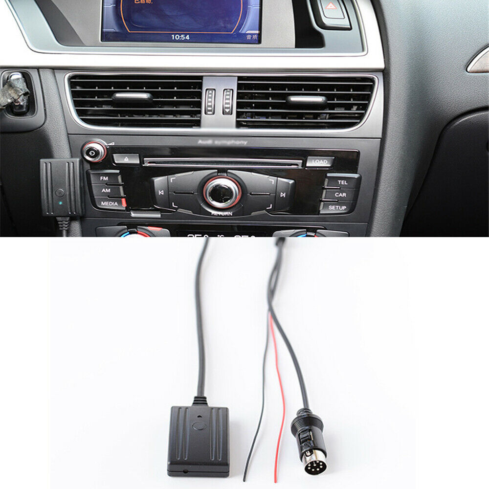 13Pin For Kenwood Bluetooth Wireless Audio Module Aux Cable Hands Free Adapter