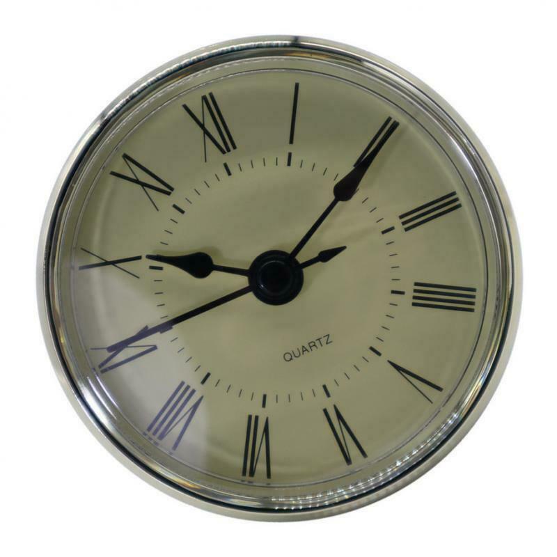Roman Numeral Skeleton Quartz Watch Insert Plastic Watch Insert 70mm