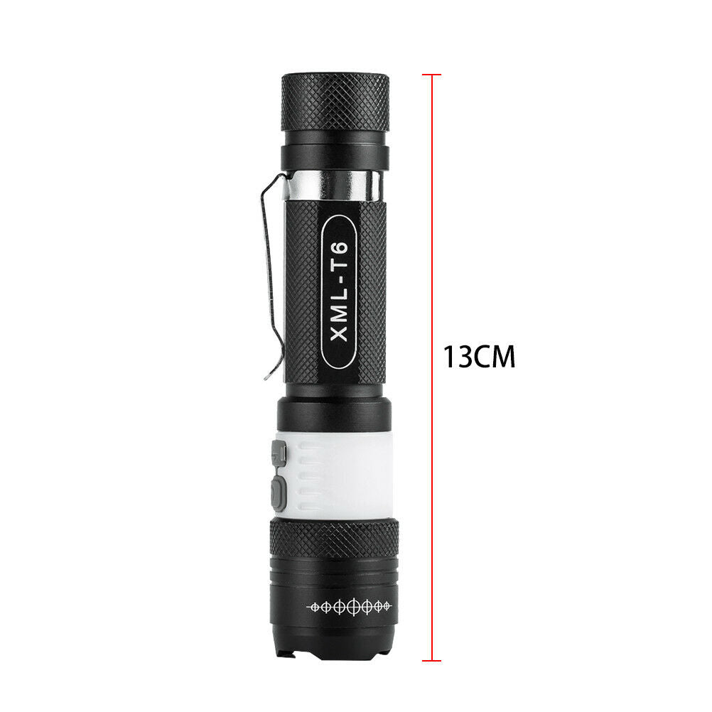 20000Lm USB Rechargeable T6 LED 3Mode mini Flashlight Sport Outdoor Light Lam`DD