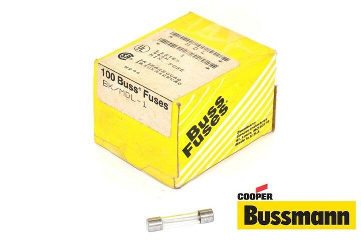1pcs - BUSSMANN MDL 8A 6.3x32mm Time-Delay Glass Fuse - BUSS