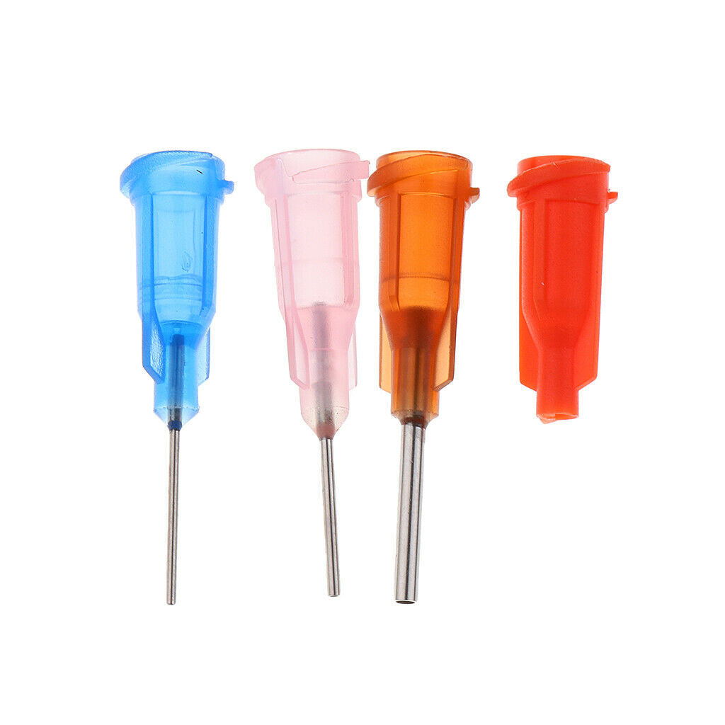 5CC/ML UV Epoxy Cure Syringe with 3 Needle Fly Tying Flies Glue Coating Tool